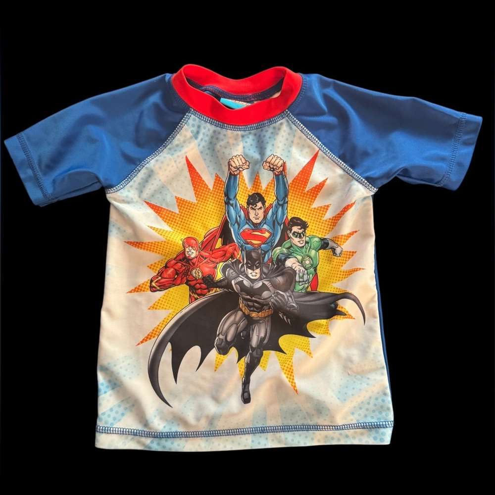 Justice League Toddler Rash Guard